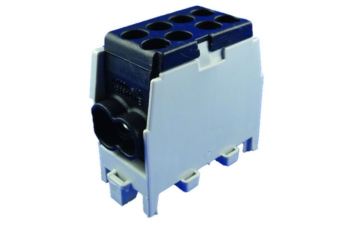 Gnybtas 25mm2 Cu/Al juodas 4 prijungimai (2x25/2x16) PHLAK2522SW - PROTEC