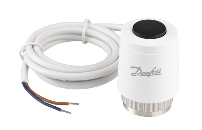 Terminė pavara 230V NO normaliai atidaryta, M30x1.5 jungtis TWA-K - DANFOSS