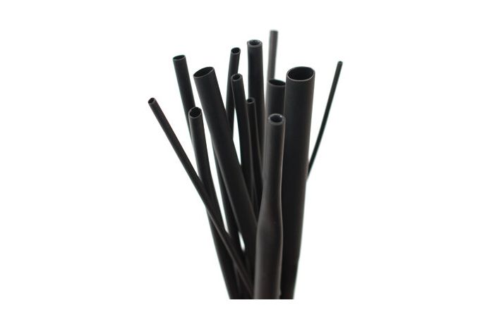 Vamzdelis termosusitraukiantis su klijais 6.0-2.0mm juodas L-1.22m RTCK - TRYTYT