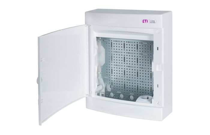 Skydelis v/t 24 modulių IP40 baltos durys ECT24PO Media - ETI