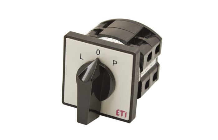 Perjungiklis 3P 25A L-0-P reversinis CS 25 11 U L0P - ETI