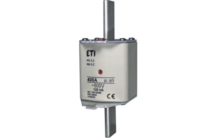 Saugiklis 160A 120kA 500V NH3C WT-3C/GG KOMBI - ETI