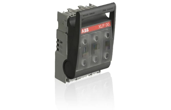 Kirtiklis-saugiklis ant plokštės NH00 iki 160A 1,5-70mm2 XLP00-6BC - ABB
