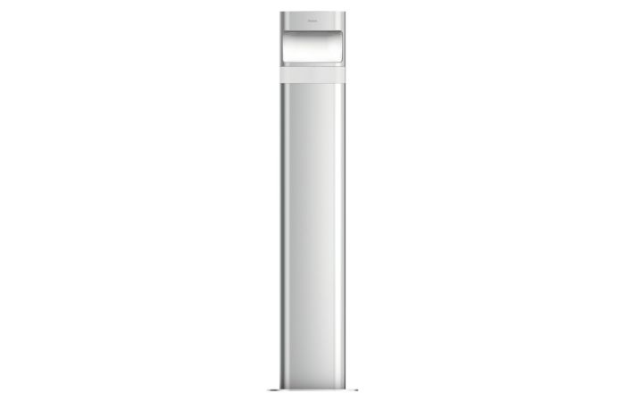 Stulpelis LED 8.5W IP55 3000K 760lm H72cm su judesio jutikliu ir lizdu THELEDA D B plus S AL - THEBEN