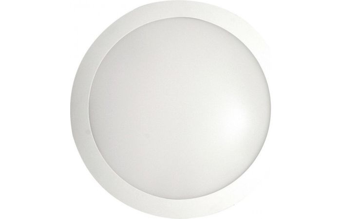Šviestuvas v/t LED 9.3W IP65 4000K 1102lm D-295mm H-100 su judesio jutikliu baltos spalvos INDUS P LED1X1200 D501 T840 MW 1G - NORTHCLIFFE