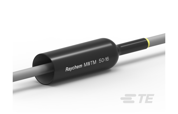 Vamzdelis termosusitraukiantis su klijais 50.0-16.0mm juodas L-1m MWTM-50/16-1000/S(10) - RAYCHEM