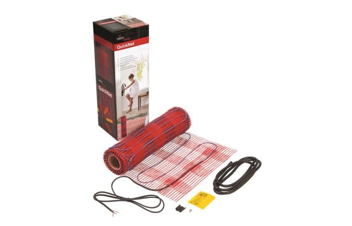 Kilimėlis šildymui 10.0m2 0.5x20m 1600W T2QuickNet-160 - RAYCHEM