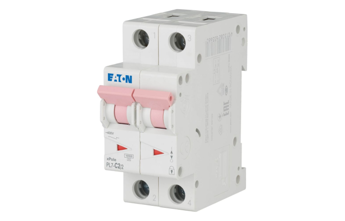 Automatas 2P 2A C 10kA PL7-C2/2 - EATON