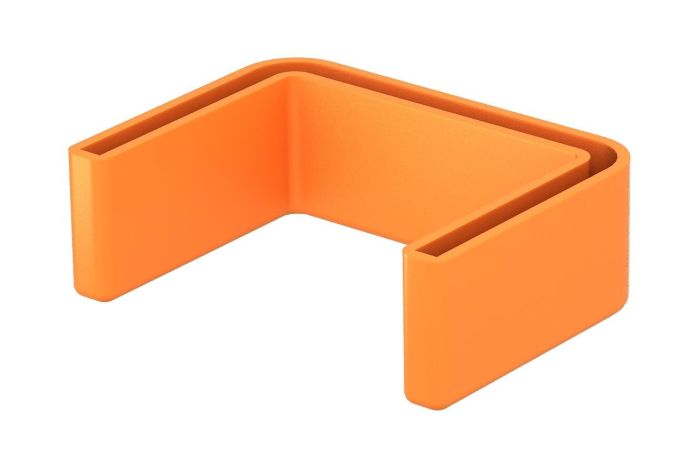 Detalė galinė profilio uždengimui 70x50 US 7 KS OR - OBO BETTERMANN