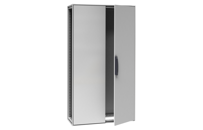 Skydas 1800x1200x400mm IP55 su montažine plokšte dviejų durų SF Spacial - SCHNEIDER ELECTRIC