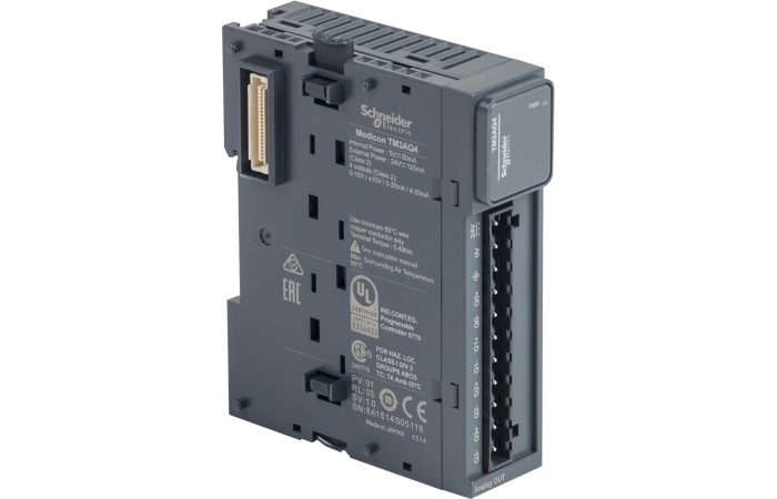 Modulis išplėtimo TM3 4AO TM3AQ4 Modicon - SCHNEIDER ELECTRIC