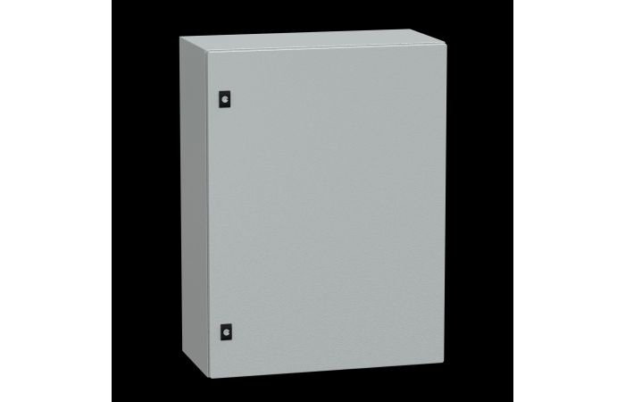 Skydas v/t 800x600x300mm IP66 metalinis su montažine plokšte CRN - SCHNEIDER ELECTRIC