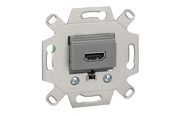 HDMI lizdas 1gubas pilkas, MTN4583-0000, WIRING DEVICES, MERTEN, DATA OUTLET - SCHNEIDER ELECTRIC (pavadinimas tikslinamas)