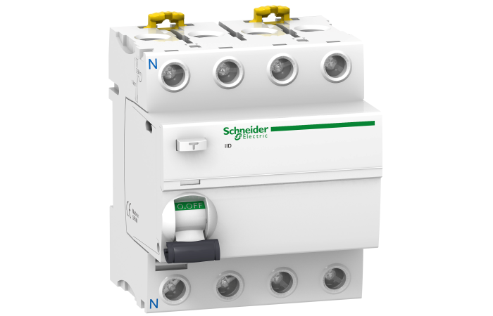 Relė srovės nuotėkio RCCB 4P 63A 300mA AC-tipas iID Acti9 - SCHNEIDER ELECTRIC