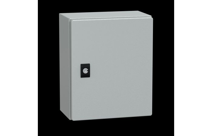 Skydas v/t 300x250x150mm IP66 metalinis su montažine plokšte CRN - SCHNEIDER ELECTRIC