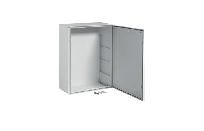 Skydas v/t 800x600x300mm IP65 poliesterio Orion (be montažinės plokštės) - HAGER