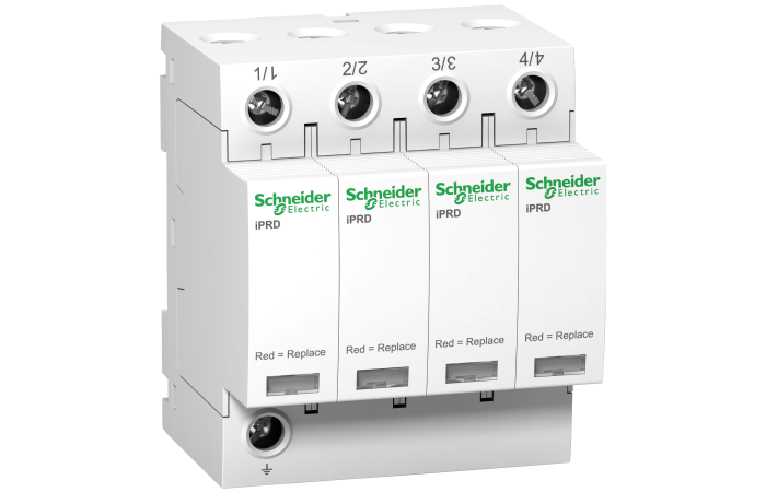 Apsauga viršįtampių 4P C 20kA 2 tipo iPRD40 Acti9 - SCHNEIDER ELECTRIC