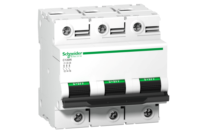 Automatas 3P 80A D 10kA C120N Acti9 - SCHNEIDER ELECTRIC