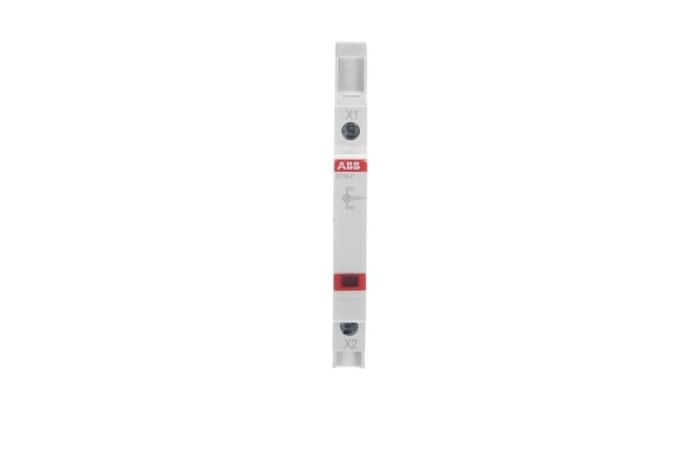 Lemputė modulinė 115-250V AC raudona 0.5 modulio E219-C - ABB