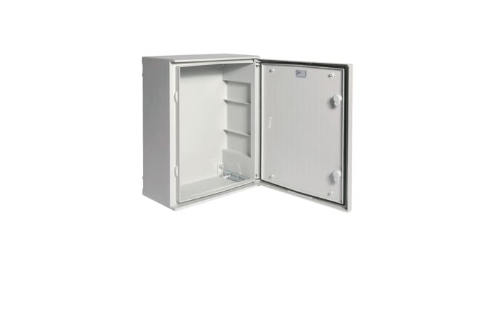 Skydas v/t 500x400x200mm IP65 poliesterio Orion (be montažinės plokštės) - HAGER