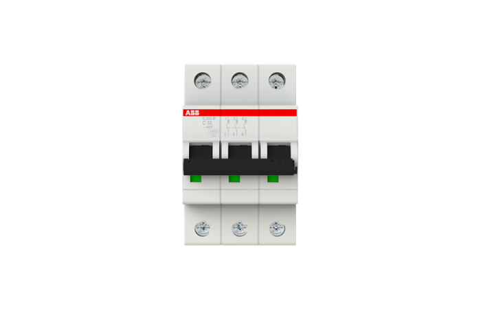 Automatas 3P 32A C 10kA S203M-C32 - ABB