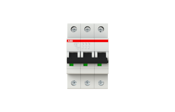 Automatas 3P 50A C 10kA S203M-C50 - ABB