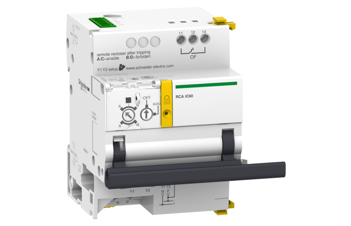 Blokas nuotuolinio valdymo RCA 1P, 2P 230VAC Ti24 24VDC 100mA iC60 Acti9 - SCHNEIDER ELECTRIC
