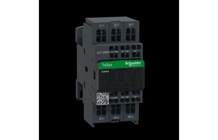 CONTACTOR, LC1D093B7, CONTACTORS & MOTOR PROTECTION, CONTACTORS & MOTOR PROTECTION STANDARD OFFER < 150, TESYS CONTACTORS - SCHNEIDER ELECTRIC (pavadinimas tikslinamas)