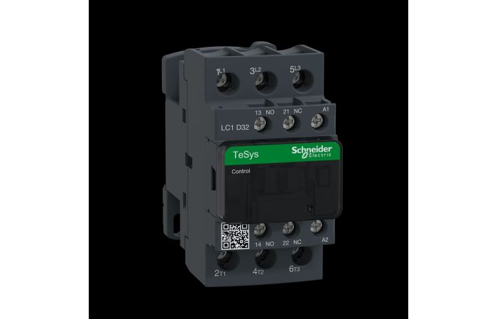 Kontaktorius 3P 15kW 220V AC 1no+1nc LC1D TeSys - SCHNEIDER ELECTRIC
