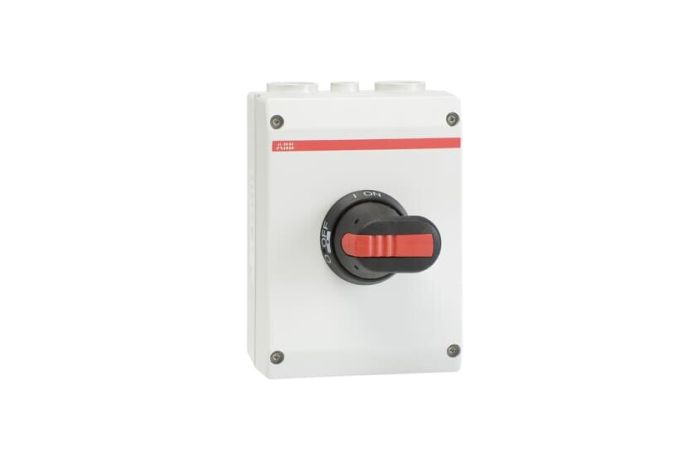 Jungiklis saugumo 6P 25A IP65 OTP25T6M - ABB