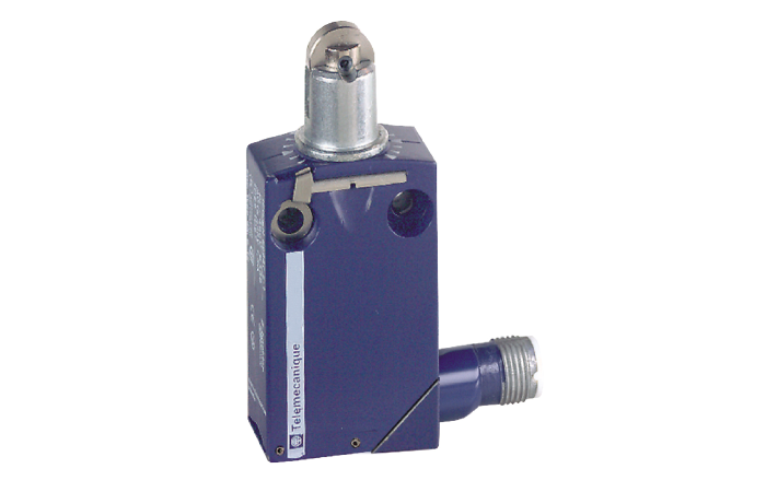 Jungiklis galinis M12 1nc+1no nuspaudžiama ratukinė svirtis IP66 XCMD2102C12 - TELEMECANIQUE