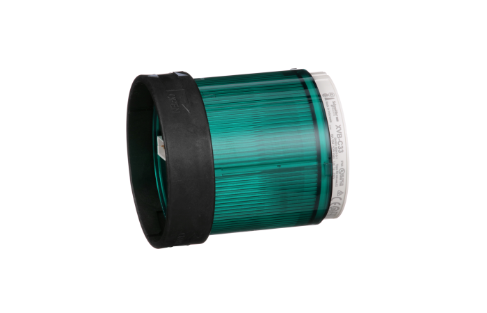 Švyturėlis žalias BA15d/LED 250V D70 be lempos XVBC Harmony - SCHNEIDER ELECTRIC