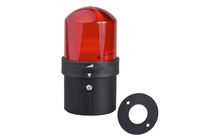 Švyturėlis raudonas LED su pagrindu D70mm 250V IP65 XVB Universal Harmony - SCHNEIDER ELECTRIC