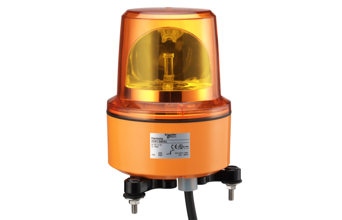 Švyturėlis besisukantis LED 120V AC D130mm oranžinis XVR Harmony - SCHNEIDER ELECTRIC