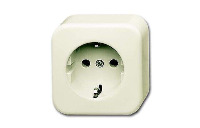 Lizdas v/t dramblio kaulo spalvos 250V 2P+E 2300-01 EAP-09-500 - ABB