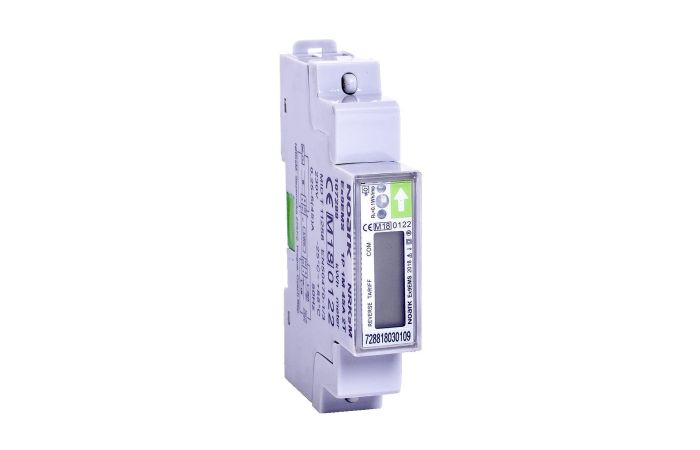 Skaitiklis elektros energijos 1F 45A tiesioginis 2 tarifai ModBus 1 modulio Ex9EMS 1P 1M 45A MO 2T - NOARK
