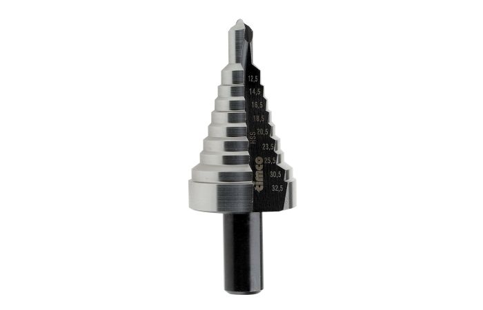 Grąžtas pakopinis M12-M32 (freza) HSS - CIMCO