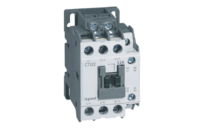 Kontaktorius 3P 5.5kW 230V AC 1no+1nc CTX3 22 - LEGRAND