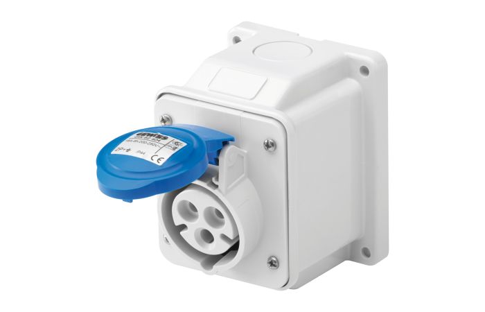 Lizdas CEE v/t 3P 16A 250V IP44 - GEWISS