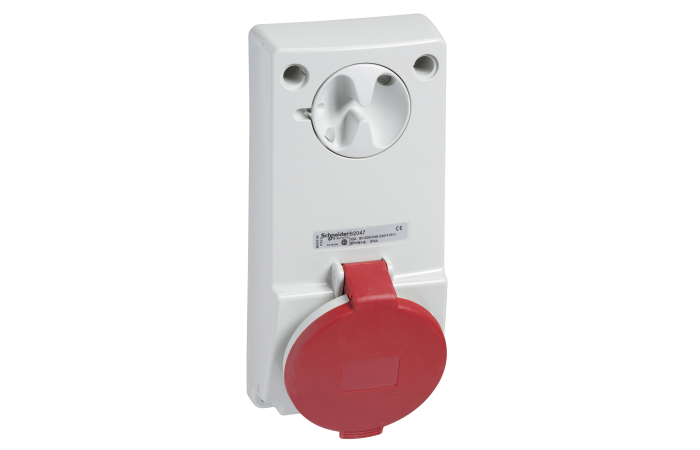 Lizdas CEE į/l 5P 16A 400V IP44 su kirtikliu - SCHNEIDER ELECTRIC