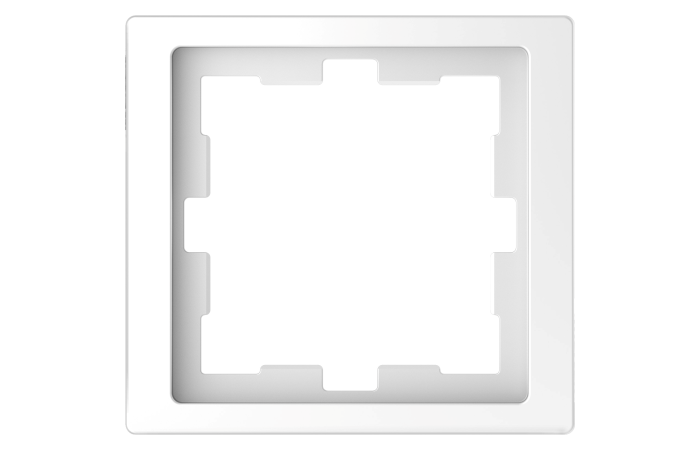 Rėmelis viengubas baltos spalvos RAL9003 D-Life System Design Merten - SCHNEIDER ELECTRIC