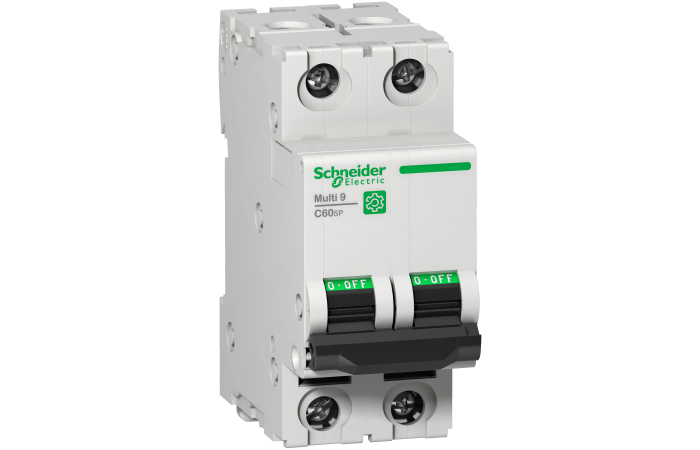 Automatas 2P 6A C 10kA C60SP Multi9 - SCHNEIDER ELECTRIC