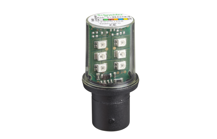 Lempa indikacinė LED BA15d 120V AC raudona XVP Harmony - SCHNEIDER ELECTRIC