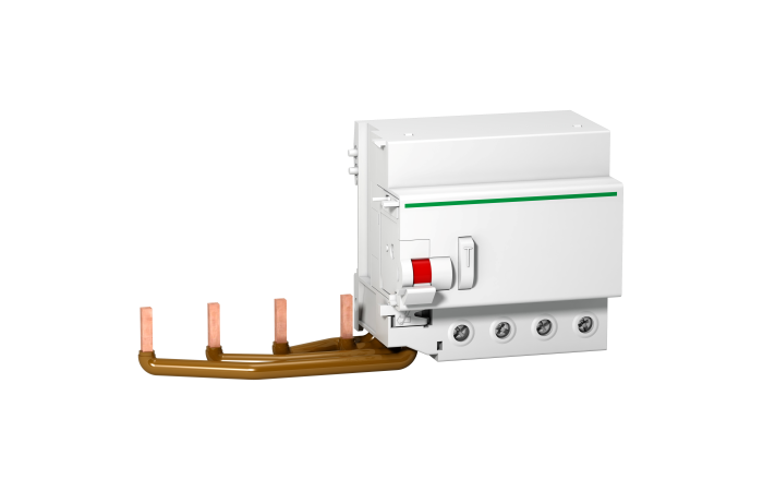 Relė srovės nuotėkio RCCB 4P 125A 500mA su šynele automatui A-tipas Vigi C120 Acti9 - SCHNEIDER ELECTRIC