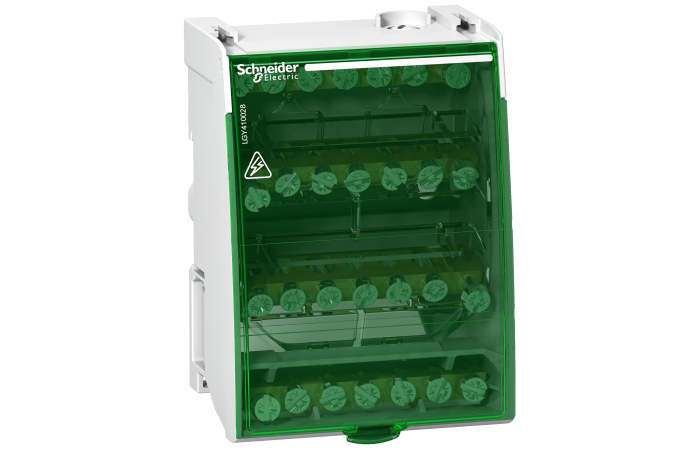 Blokas paskirstymo 4P 100A 28 skylių Linergy - SCHNEIDER ELECTRIC