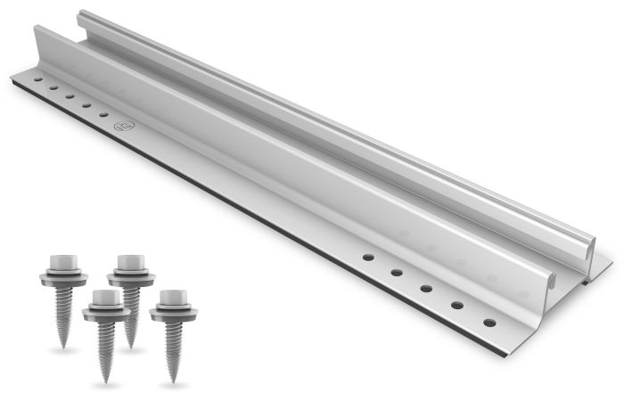 Bėgelis MiniRail MK2 su savisriegiais L-385mm - K2 SYSTEMS