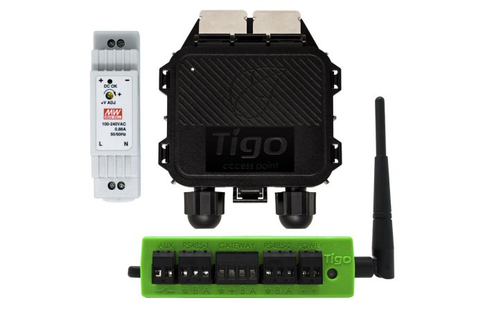 Valdiklis CCA (Cloud Connect Advanced) komplekte TAP (Tigo Access Point) DIN maitinimo šaltinis - TIGO ENERGY
