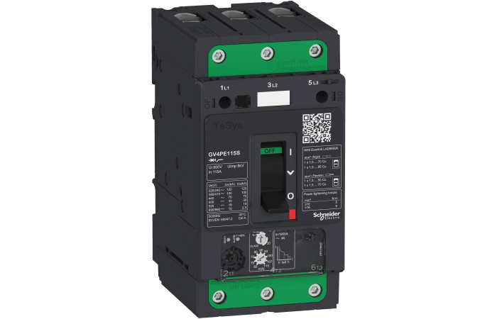MotBreak GV4PE Therm/M 50A 100kA Elink, GV4PE50S, , CONTACTORS & MOTOR PROTECTION STANDARD OFFER < 150, GV4 MOTOR CIRCUIT BREAKERS - SCHNEIDER ELECTRIC (pavadinimas tikslinamas)