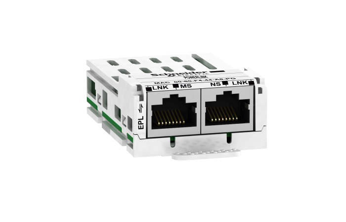 POWERLINK FIELDBUS MOD, VW3A3619, VARIABLE SPEED DRIVES AND SOFT STARTERS, DRIVES & SOFT STARTERS ACCESSORIES / OPTIONS, OPTIONS / ACCESSORIES ATV - SCHNEIDER ELECTRIC (pavadinimas tikslinamas)