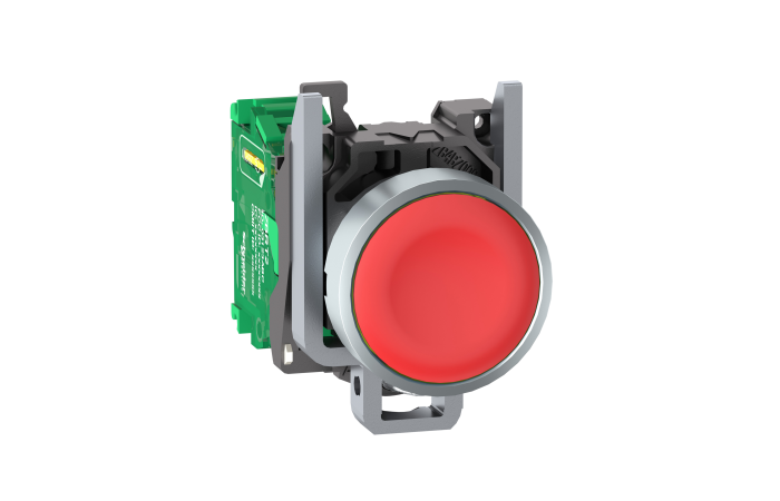 Siustuvas ZB4R, su raudon a kepurele be žymiu, ZB4RTA4, CONTROL & SIGNALLING - SCHNEIDER ELECTRIC (pavadinimas tikslinamas)